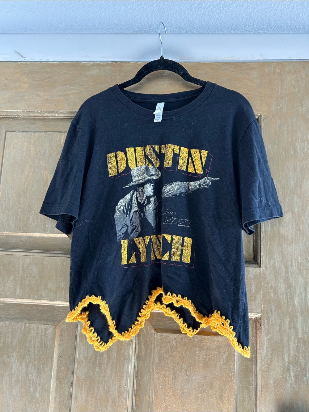 Dustin Lynch upcycled tee
